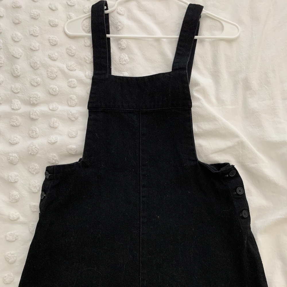 Zara - Black Overall Dress